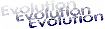 Evolution Evilution EVOLUTION revolution